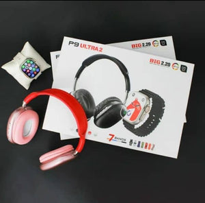 P9 headphones & ultra 2 watch